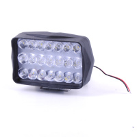 Фара-LED Прямокутник 21W (1W*21) 12V 125*70*45mm Дальнє/(1шт) (пластик.) 21BEADS