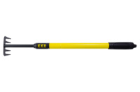 Грабли прямые Mastertool - 630-910 x 95 мм резиновая ручка 1 шт.