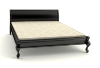 Двуспальная кровать Mebigrand Палермо Венге 140х200 см (DMBG-1704)