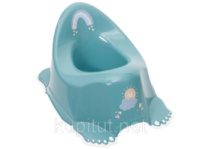 Горщик дитячий антиковзкий METEO turquoise