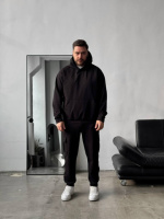 Чоловічий спортивний костюм Jack з худі чорний RD433