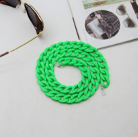 Цепочка для очков 9622 70 см темно-салатовая