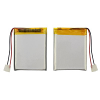 Аккумулятор 504050P универсальный с контроллером, 5 х 40 х 50 мм (1300 mAh)/ для навигаторов, видеокамер, GPS, Bluetooth колонок