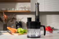 Блендер погружной Ardesto HBSG-1000-WHСHSL 1000 Вт серебристый