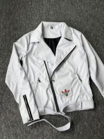 Шкіряна куртка екошкіра чоловіча стильна весна осінь