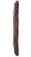 Фаллоимитатор DR SKIN 14INCH DOUBLE DILDO CHOCOLATE