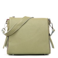 PODIUM Сумка Женская Классическая кожа ALEX RAI 8942-9 olive