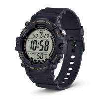 Чоловічий годинник Casio AE-1500WHX-1A — Спортивний електронний годинник з водозахистом 10 ATM