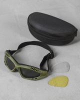 ТАКТИЧНІ ОЧКИ МАСКА ЗАХИСНИЙ black ДП5286