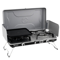 Портативна газова плитка Outwell Merapi Pro Duo Deluxe (651270)