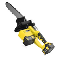Акумуляторна ланцюгова пила Electric SAW 16« з 2 акумуляторами жовта • Бездротова електропила Electric SAW 16 дюймів для саду та розпилювання...