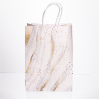 Набор подарочных пакетов из бумаги 12(шт 15×8×21 см Белый HP-10359-22W