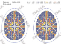 Схема под бисер Писанки А5