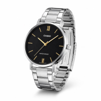Жіночий годинник Casio LTP-VT01D-1B – Класична модель з мінеральним склом та сріблястим браслетом