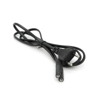 Кабель питания 1.2m, 0.5mm, PC-184/2 CEE7/16-C7 2 pin (для бытовой техники), Black, OEM Q500