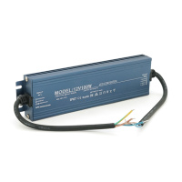 Импульсный блок питания герметичный (Led Converter)12V 100W, IP67, 200х21х54 мм, Box