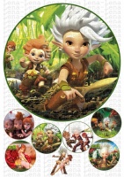 Вафельные картинки на тему Минипуты