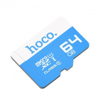 Карта памяти Hoco Micro SDHS 64GB Синяя