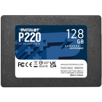 Накопичувач SSD 128GB Patriot P220 2.5« 7mm SATAIII (P220S128G25) (Код товару:43469)