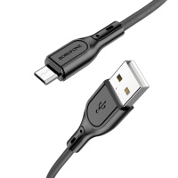 Кабель Borofone BX66 USB to MicroUSB 1m black