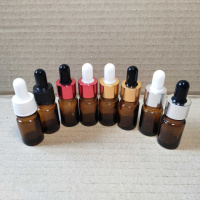 Флакон скляний коричневий 5 мл з піпеткою