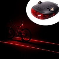 Лазерный хвост велосипедный LED 9301 + стоп - маяк с режимами