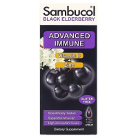 Sambucol Black Elderberry Syrup Vitamin C + Zinc 120 ml