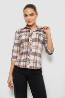 Сорочка жіноча, колір бежевий, 230R063-25