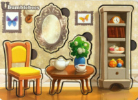 Дерев'яні вкладачі, рамка-вкладач, «Меблі-2», фон із підказкою.