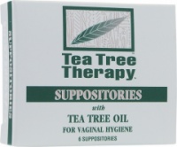 Суппозитории с маслом чайного дерева для вагинальной гигиены * Tea Tree Therapy (США) *