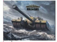 Килимок для мишки Tank of the world (18х22 см)