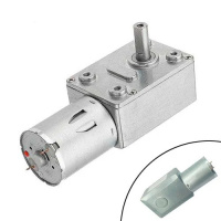 Мотор редуктор червячный JGY-370 2 об/мин 12В