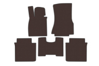 Резиновые коврики Carsuit (для G70E, коричневые) для BMW 7 серия G70/G71 2022- гг