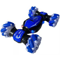 Радіокерована машинка з дистанційним керуванням та зі світлодіодним підсвічуванням 12 км/год A8863-145 Синя