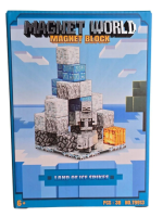 Магнітний Конструктор Майнкрафт Земля Крижаних Шипів.38 деталей.