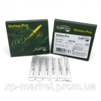 Vortex PRO, система нікель-титанових профайлів для всіх видів каналів, 6 шт (35/04) 25 мм