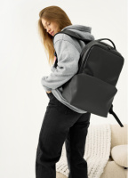 Жіночий рюкзак великий шкіряний еко