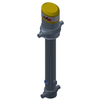 Гідроциліндр FC A169-5-05450-007-K1050-HD (фронтальний з кожухом) HYVA