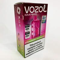 Vozol Rave 40000. Клубника Арбуз (Strawberry Watermelon)