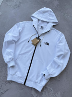 Зіп худи The North Face унісекс біле