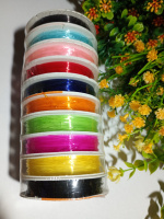 Резинка для рукоделия/ 0.8 мм / микс / 10 шт