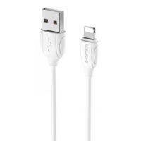 Дата кабель Borofone BX19 USB to Lightning (1m), Білий - купити в SmartEra.ua