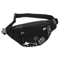 Сумка-бананка YES SP-36 Black Cat 550553 6х12х26 см