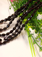 Хрусталь/ Овал/ 4×6мм/ 20 шт / черный