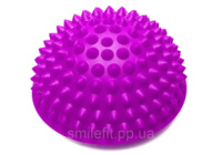 Півсфера масажна кіндербол EasyFit 15 см жорстка фіолетова
