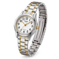 Жіночий годинник Casio LTP-1275SG-7B — класична модель зі сталевим браслетом та мінеральним склом
