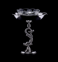 Икорница Осетр на подставке