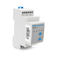Реле контроля фаз CHINT NJYB3-2 AC380V, 3F3P, Защита U+ (1.05~1,3) *Us, Задержка 0,1~10с, Защита обрыва фаз, Ue240/415V, Ie0.75/0.47, 1CO+1NO