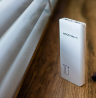 Повербанк Grunhelm GP-03AW 10000 mAh белый
