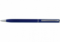 Ручка кулькова Canoe, корпус синій із сріблястим